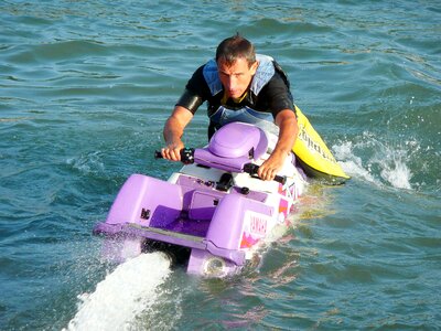 Sea man summer