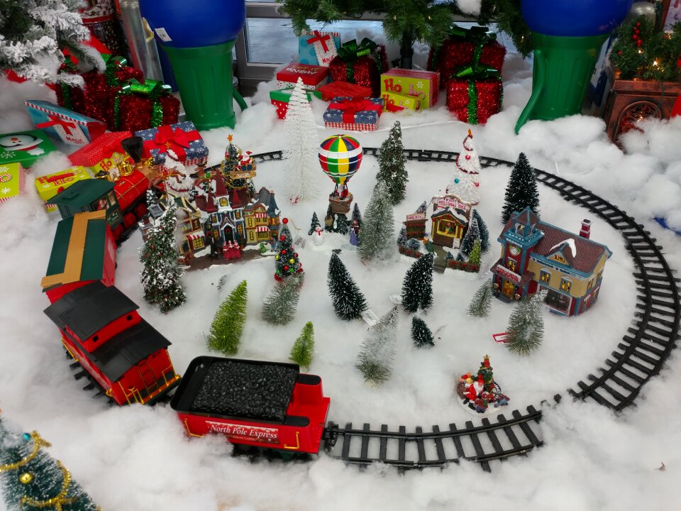 Fire car christmas snow