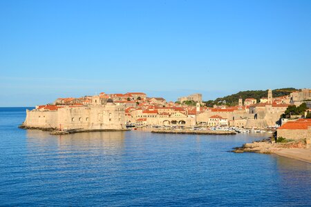 Adriatic sea historically historic center photo