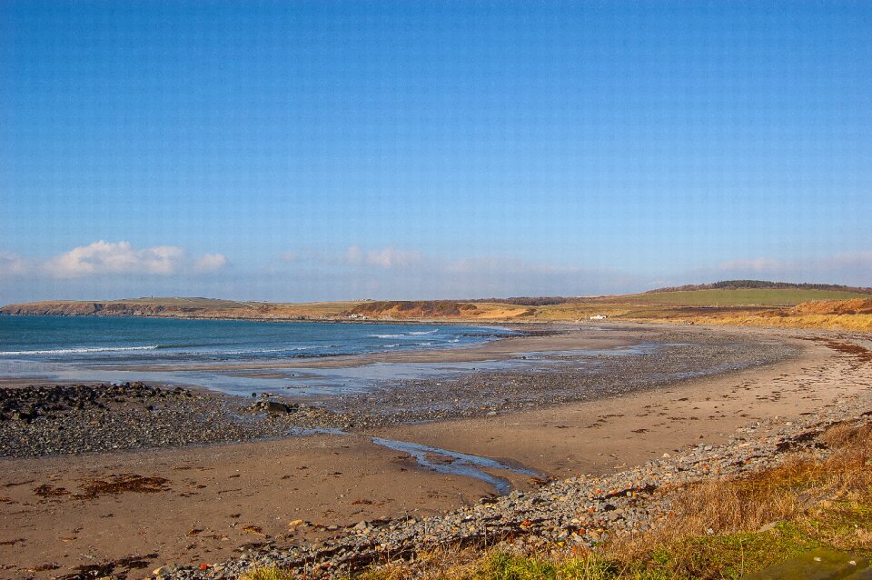 Quiet beach peaceful galloway