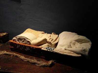 Nostalgia old linen brocante