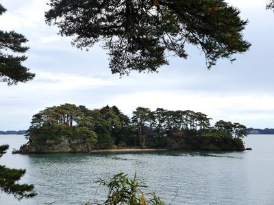 Matsushima island coast