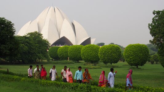 Temple india lotus photo