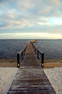 Morning scenic water photo