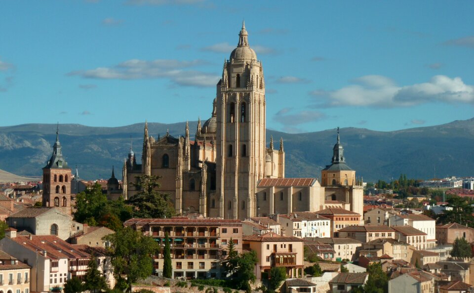 City segovia spain