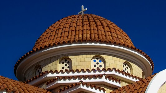 Church orthodox dome photo