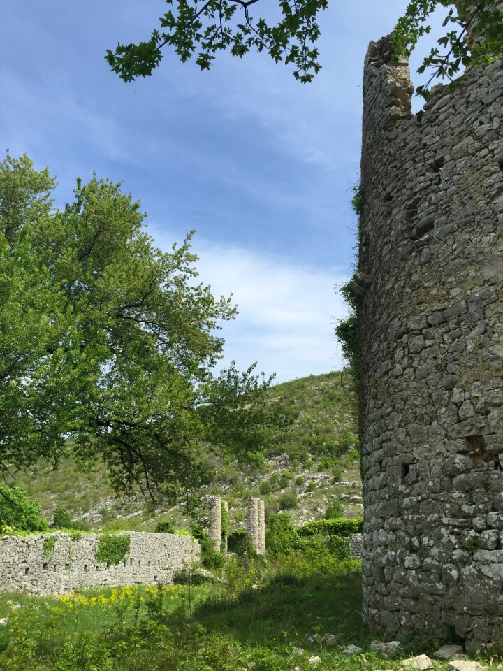 Ruins architecture medieval