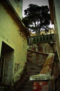 Building alcatraz old photo