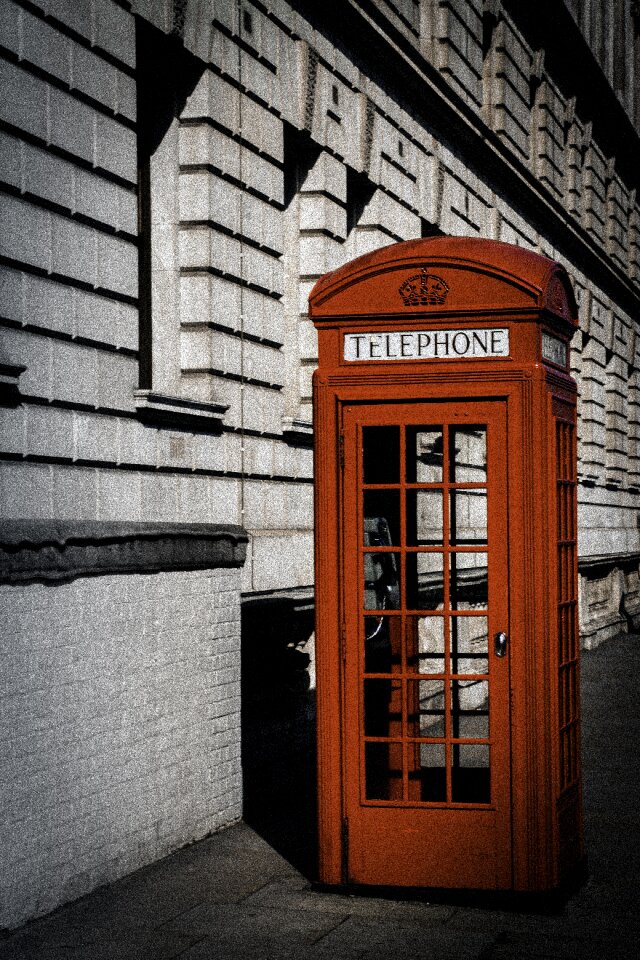 London phone cabin