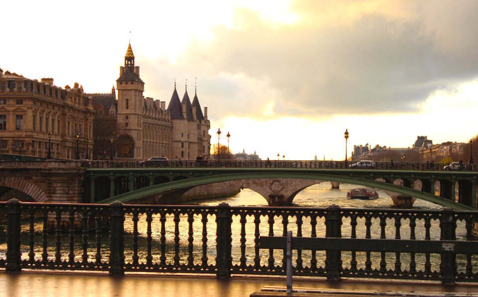 Tourism cityscape river