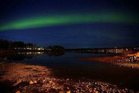 Darkness night photo reflection
