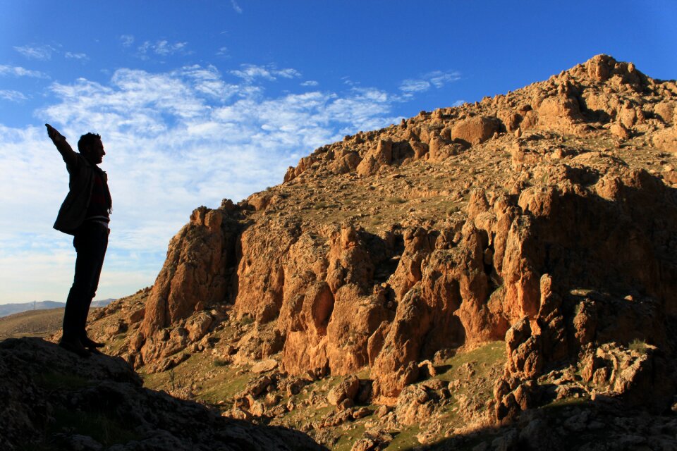 Rocky cloud nature