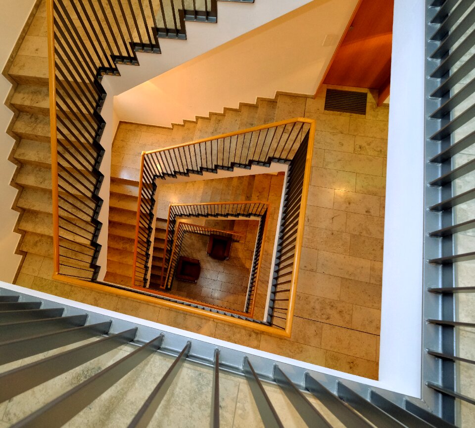 Architecture railing interior design