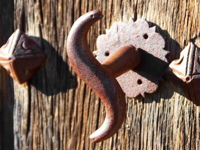 Crafts iron wood