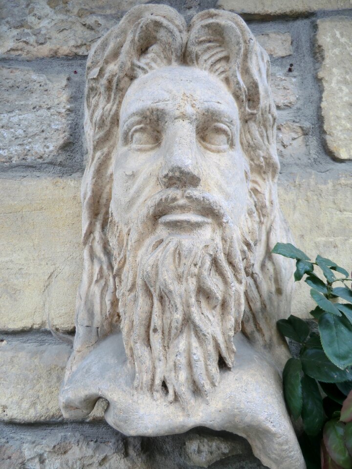 French stone carving
