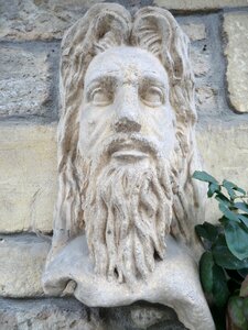 French stone carving