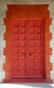 Historic doorway architecture photo