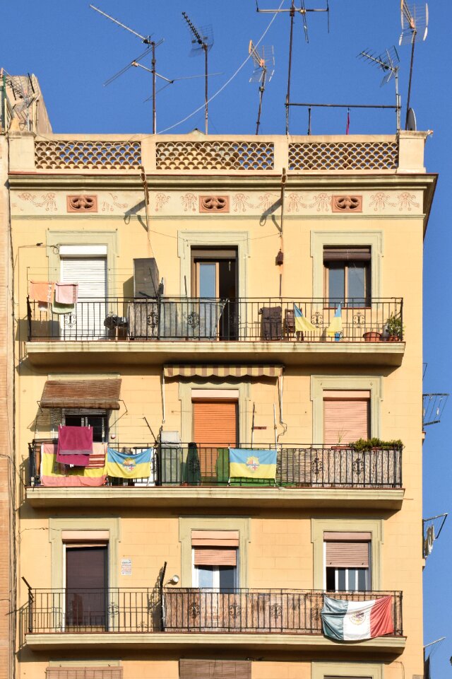 Architecture facade spain