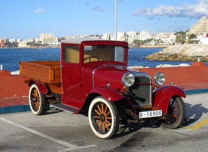 Old vintage cars automobile
