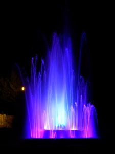 Colorful water games inject