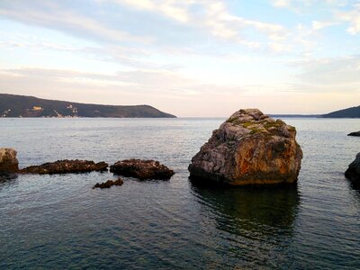 Sea adriatic bay photo