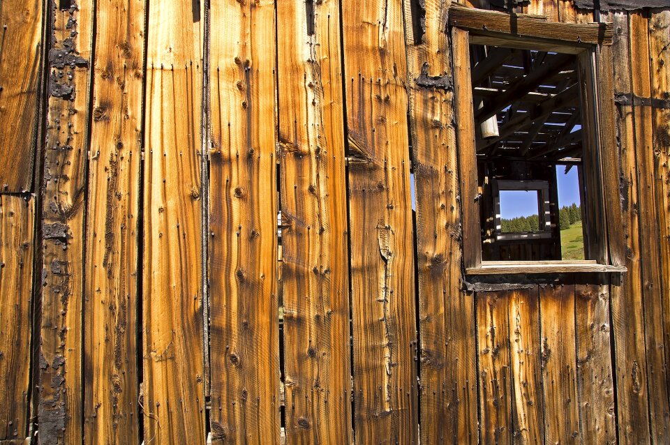 Wooden building historic