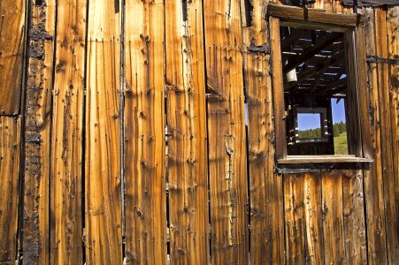 Wooden building historic