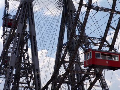 Vienna prater ferris wheel