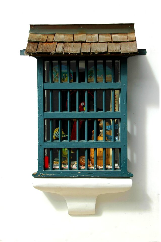Retro decoration building