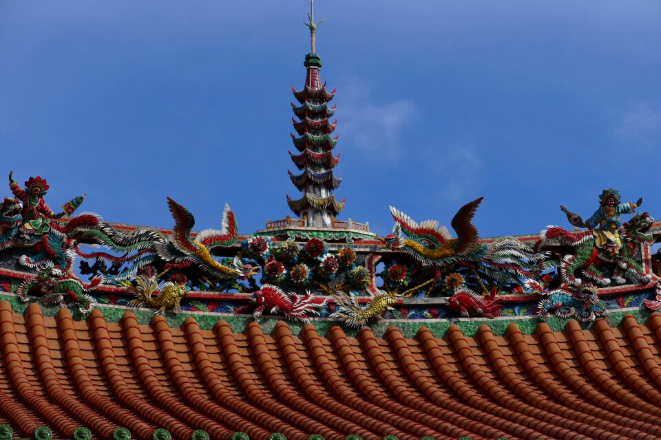 Asia temple longshan