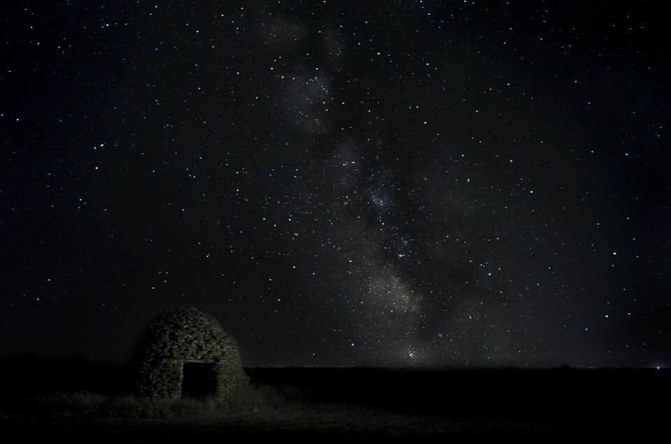 Cubillo via lactea night