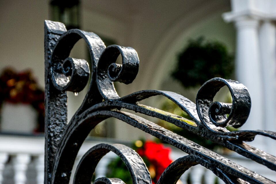 Wrought iron spiral