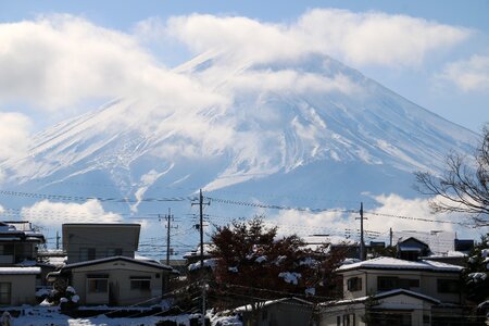 Snow japan mt