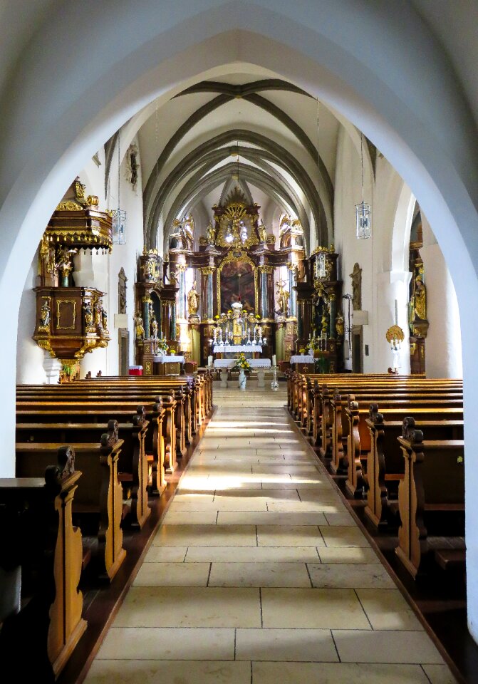 Baroque faith cross