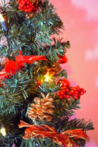 Christmas tree celebrate ornament