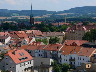 Germany towm roofs