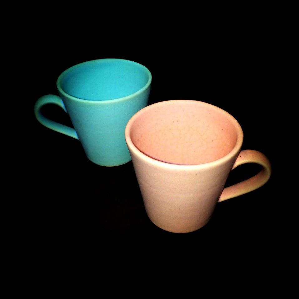 Tea cup black background ceramic