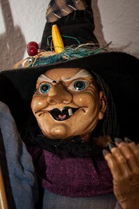 The witch figure fairytale characters