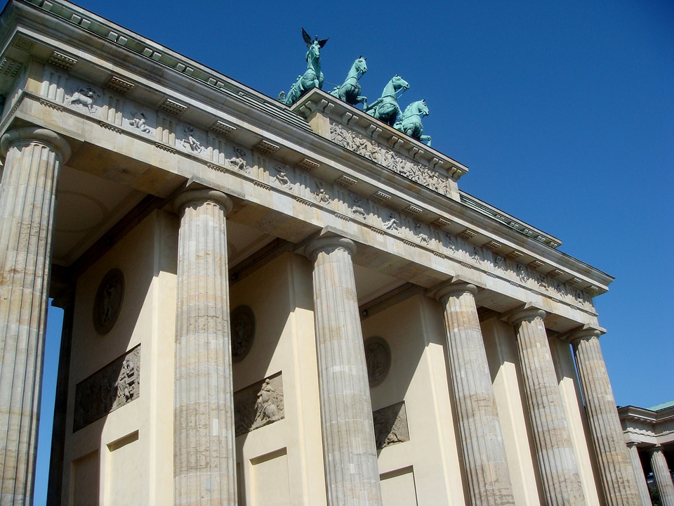 Quadriga brandenburg gate unter den linden