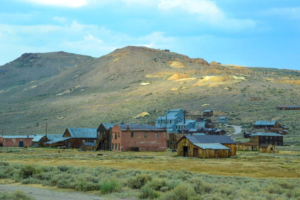 Usa wild west houses photo