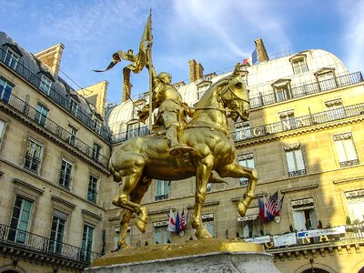 France sculpture horse photo