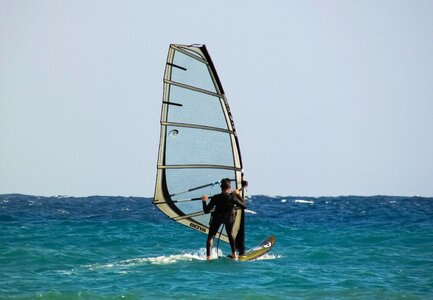 Water sea surfer photo