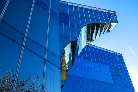 Glass architecture modern