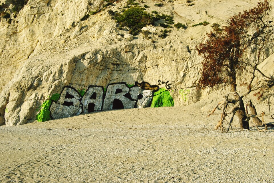 Colors sand greece