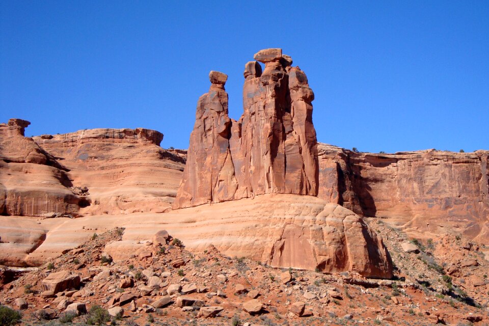 America rock desert