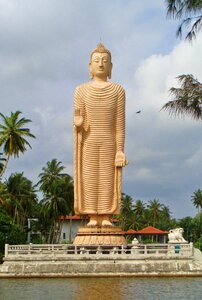 Figure buddhism large statue