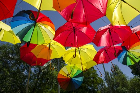 Umbrella umbrellas colors photo
