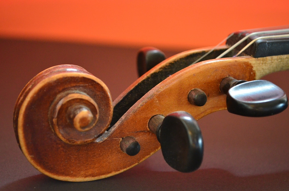 Instrument music close up