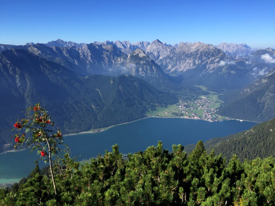 Panorama water lake