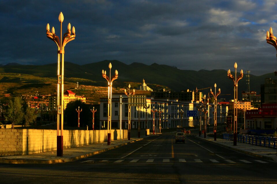 China tibet street